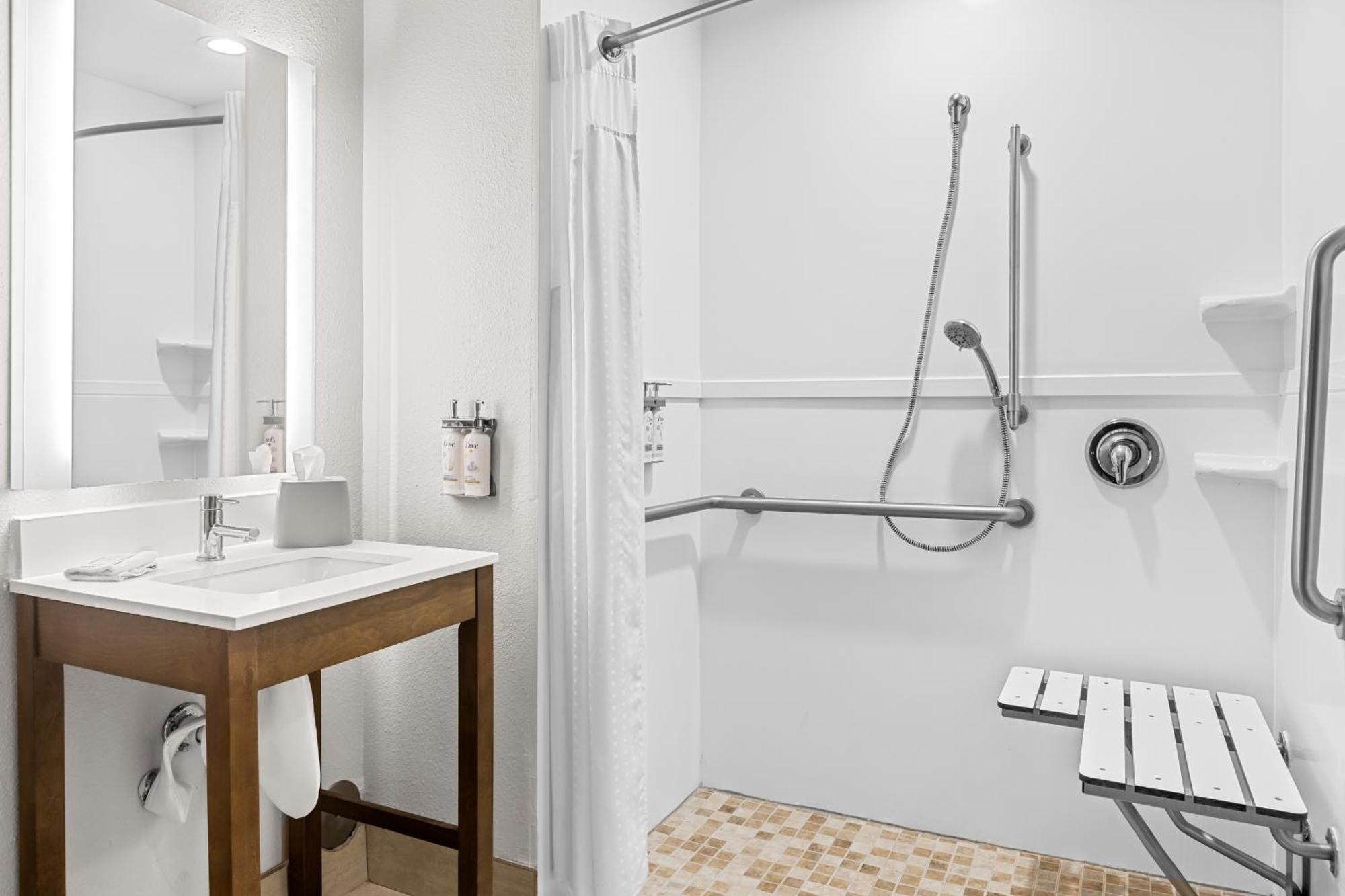 King Room Roll Shower Disability Access