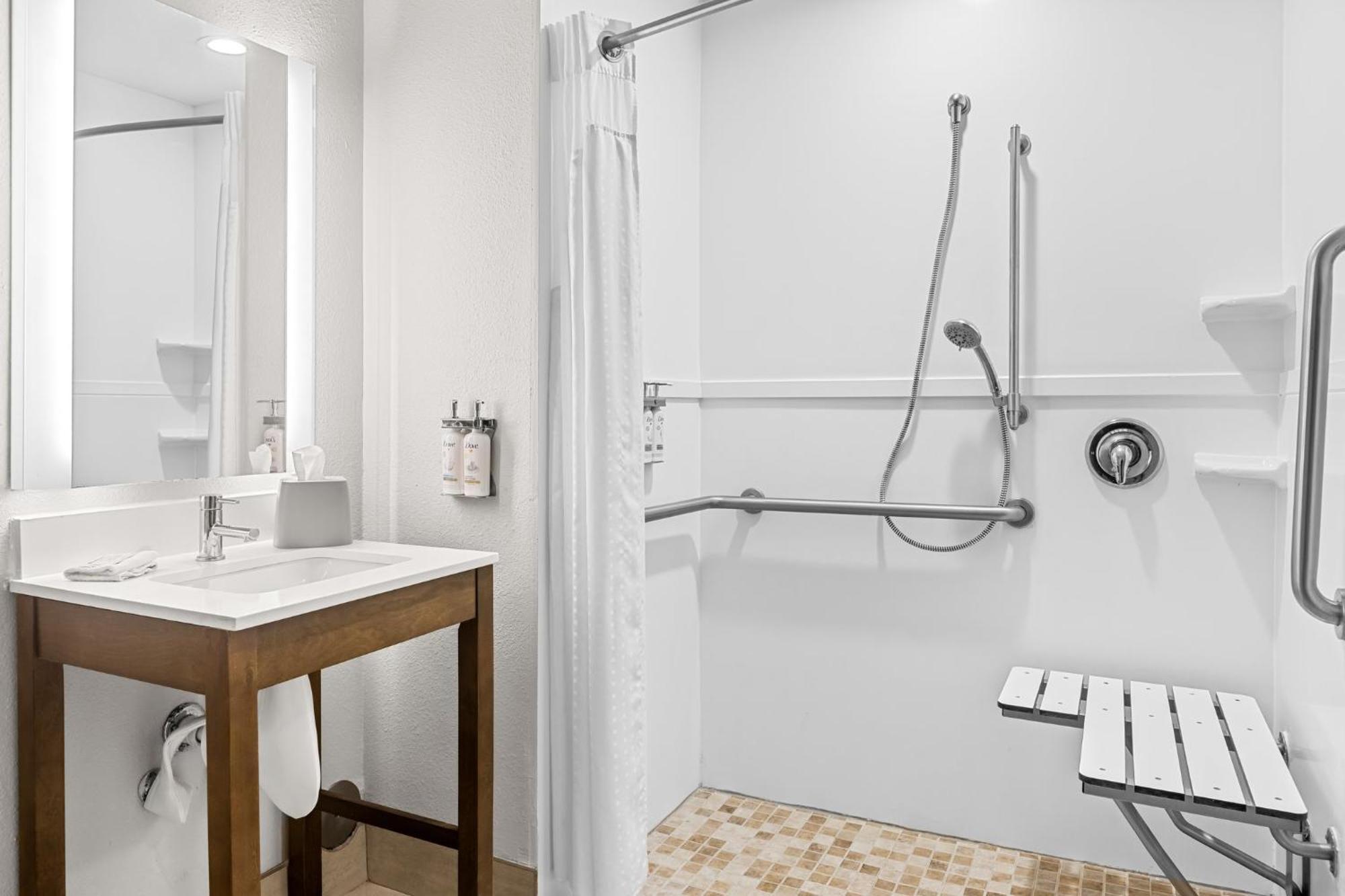 King Room Roll Shower Disability Access